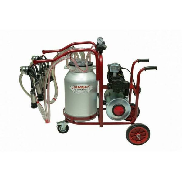 Şimşek süt sağım makinesi Çiftli Model